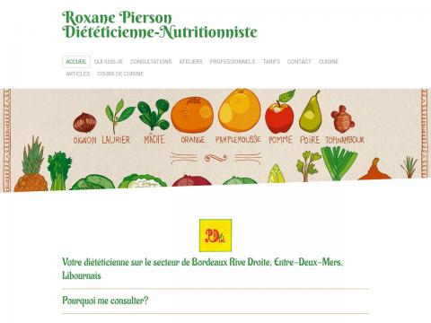 Diététicienne Nutritionniste Roxane Pierson 