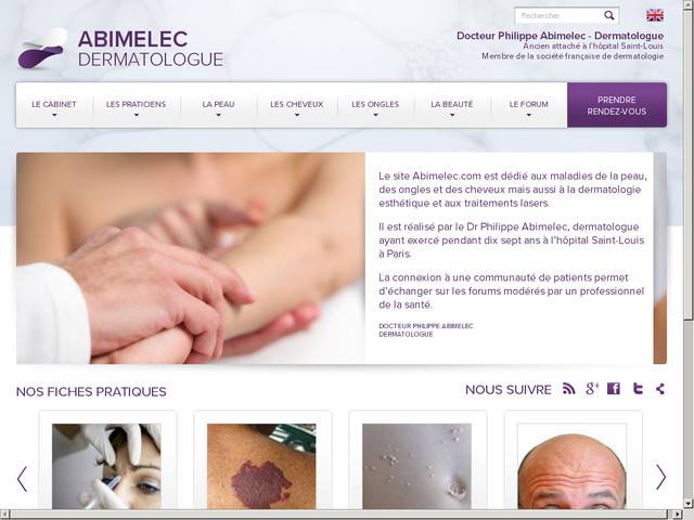 Docteur philippe abimelec, dermatologue spécialiste 
des ongles