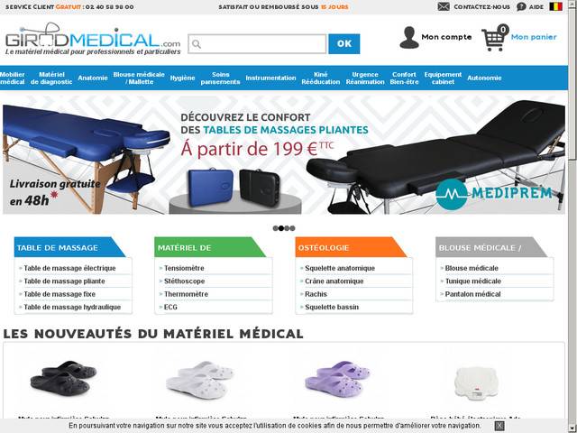 Girod medical : le matériel médical pour professionnels et particuliers