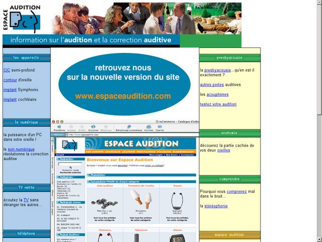 Espace audition : information sur l'audition