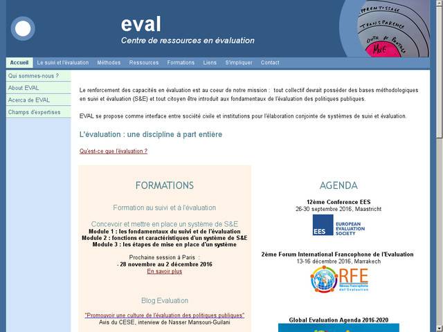 Eval, bureau d'etude santé