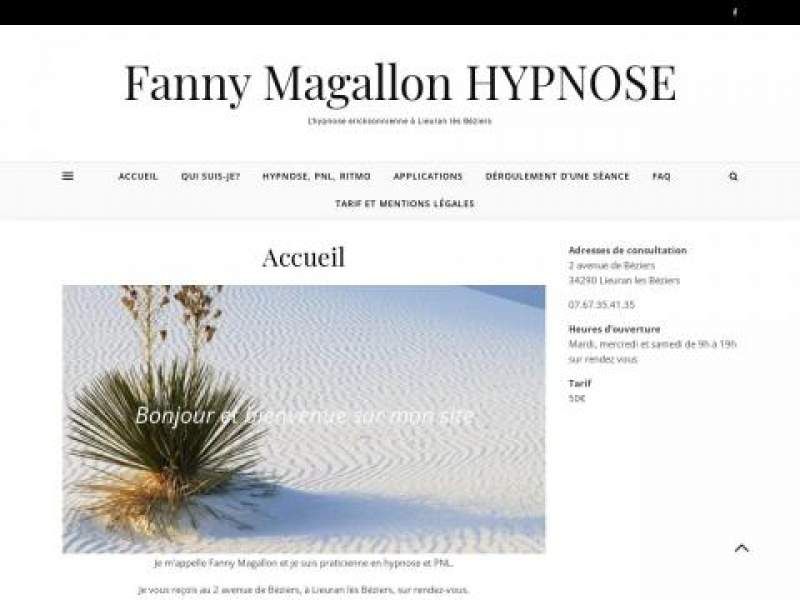 Fanny Magallon Hypnose