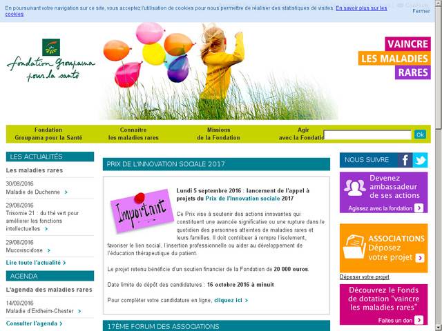 Fondation groupama contre les maladies rares