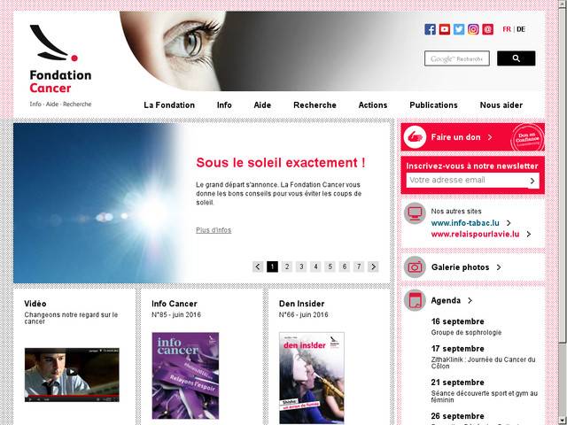 Fondation luxembourgeoise contre le cancer