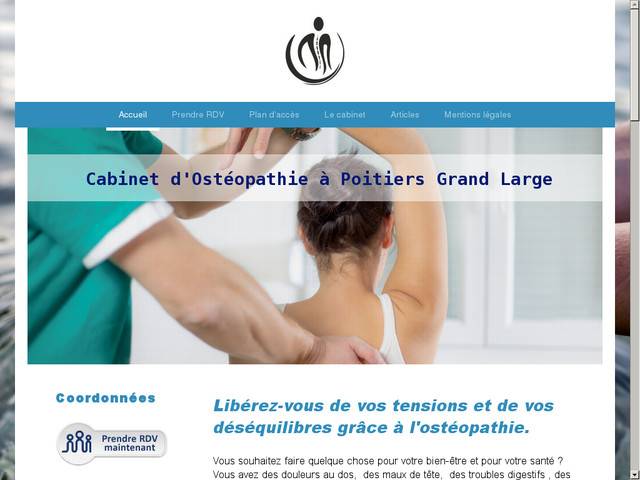 Cabinet d'ostéopathie poitiers