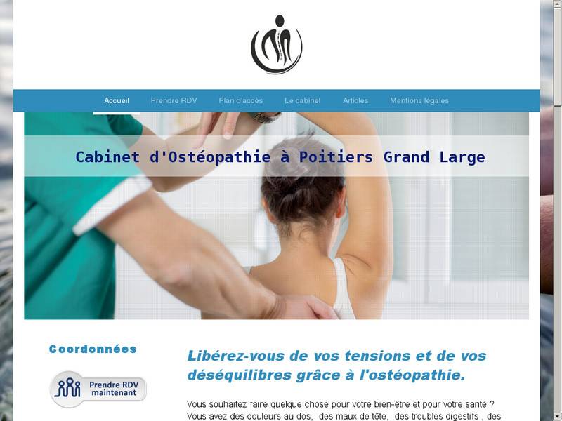 Cabinet d'ostéopathie Poitiers