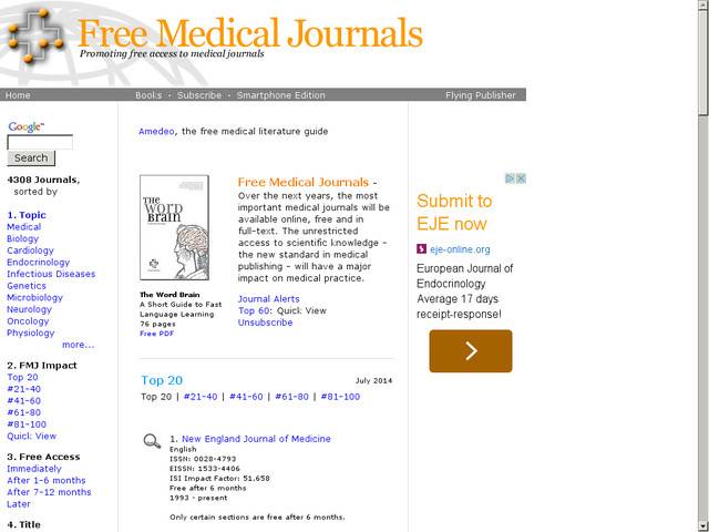 Free medical journal