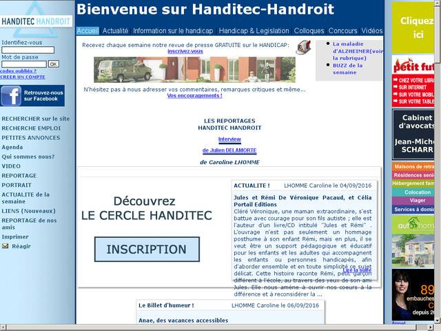 Handroit, la prescription administrative des professionnels de santé face au handicap en france
