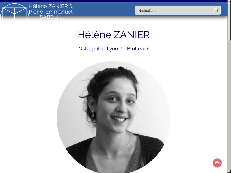 Hélène ZANIER Ostéopathe exclusive D.O.