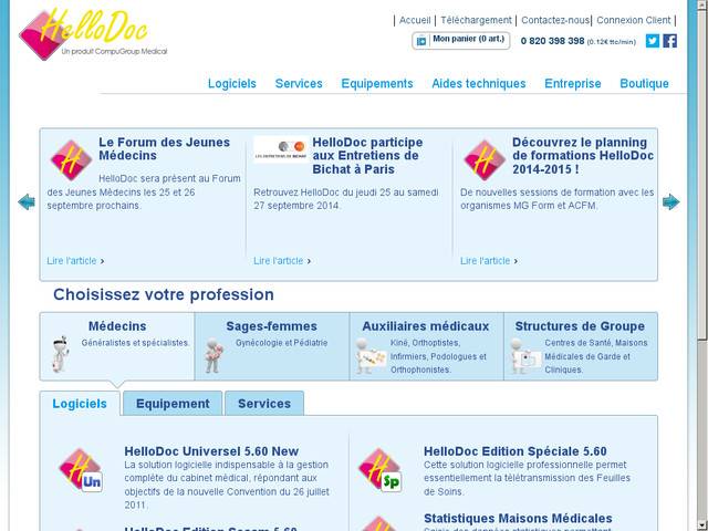 Hellosanté - le logiciel pour auxiliaires médicaux