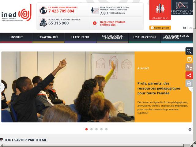 Institut national d'etudes démographiques, ined.