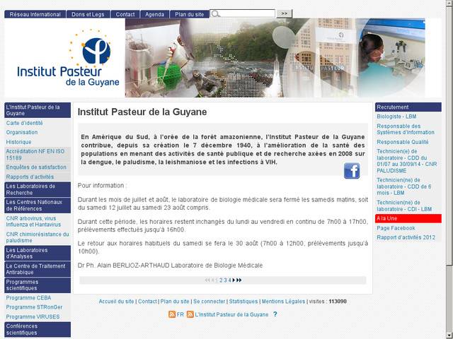 Institut pasteur de guyane