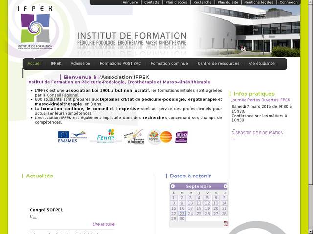 Intituts de formation pédicurie podologie, 
ergothérapie et masso-kinésithérapie