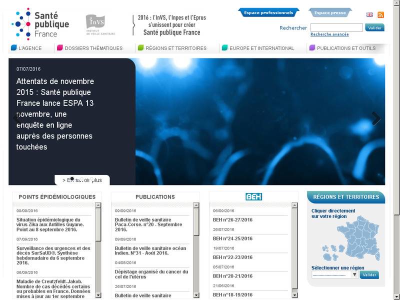 INVS Institut National de Veille Sanitaire