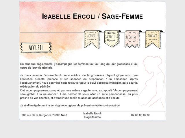 Isabelle ercoli / sage-femme