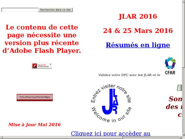 Journées lilloises d'anesthésie réanimation.
