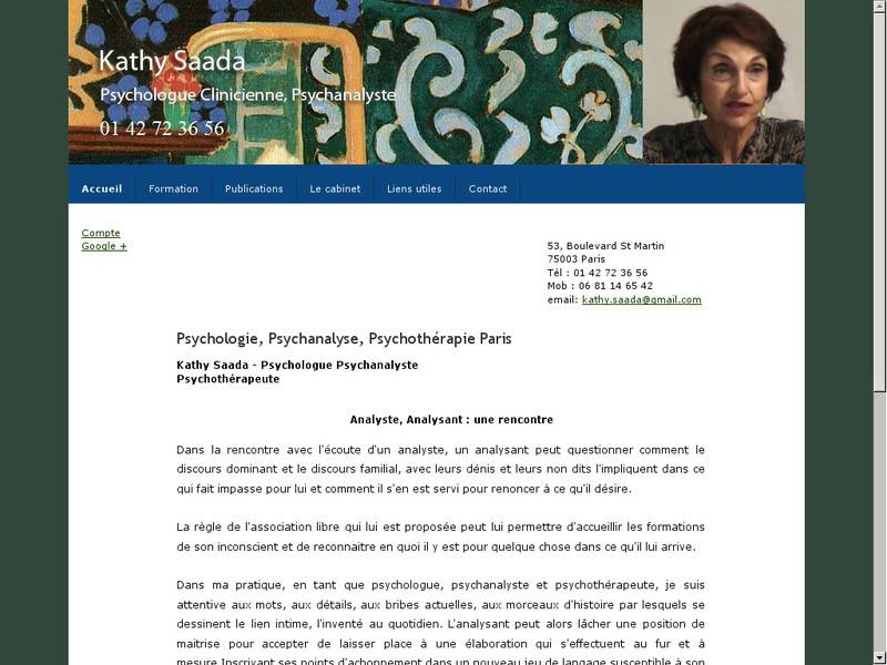 Psychothérapeute Paris
