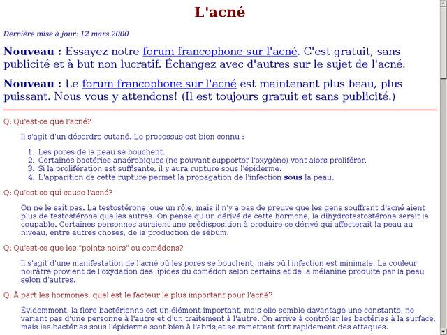 L'acné