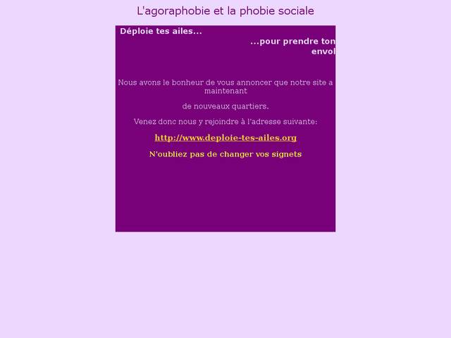L'agoraphobie et la phobie sociale