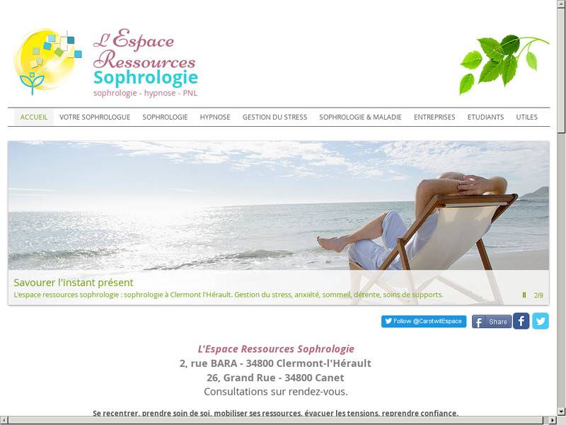 L'Espace Ressources Sophrologie