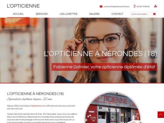 L'opticienne