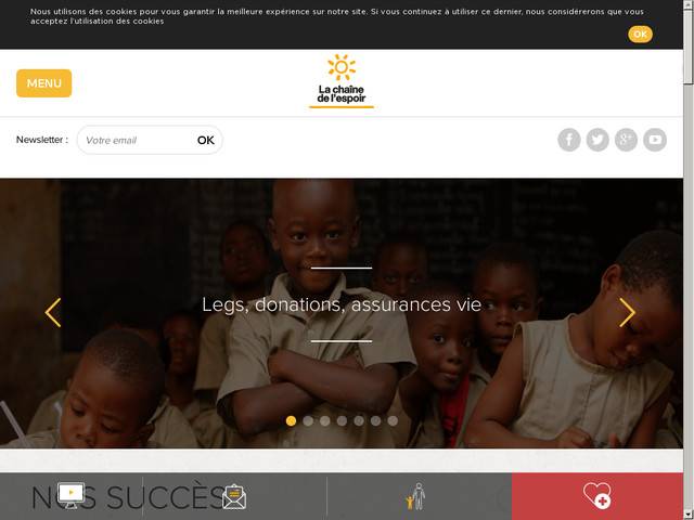 La chaîne de l'espoir