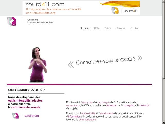 La surdité au québec: sourds et malentendants.
