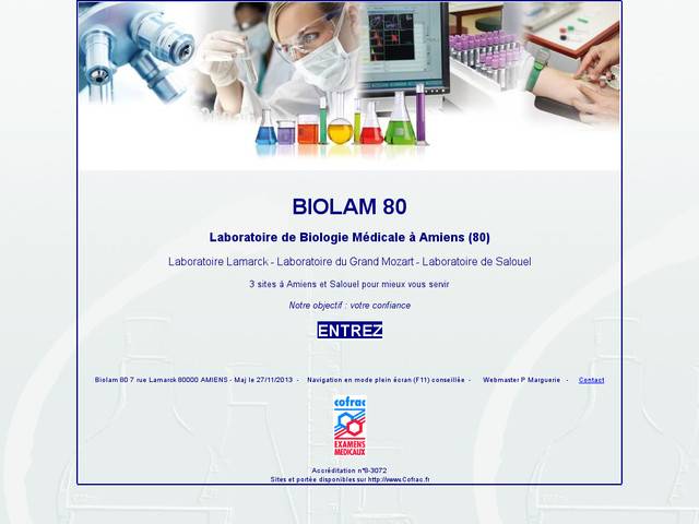 Laboratoire d'analyses de biologie médicales lamarck