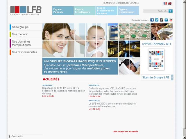 Laboratoire français du fractionnement et des 
biotechnologies