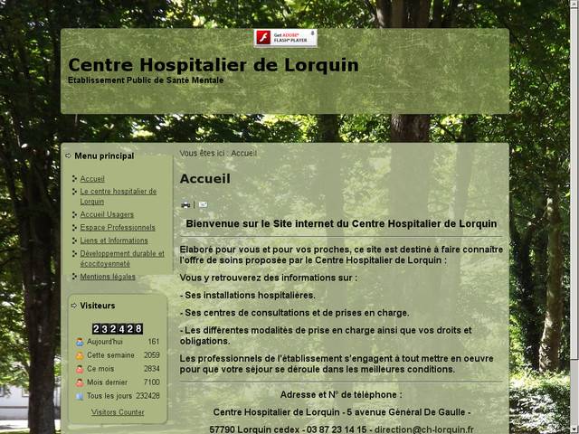 Le centre hospitalier de lorquin