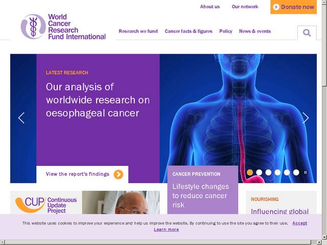Le world cancer research fund international