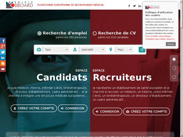 Medicis jobboard