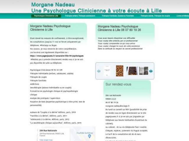 Morgane nadeau psychologue clinicienne