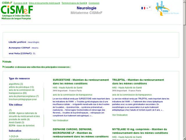 Neurologie & neurosciences en france