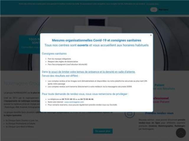 Groupe norimagerie à lyon : radiologie, scanner, irm, ...