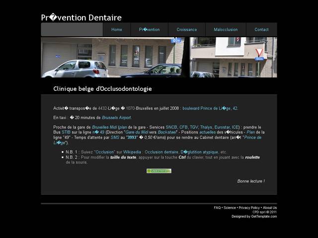 Occlusion (dentaire) et droit