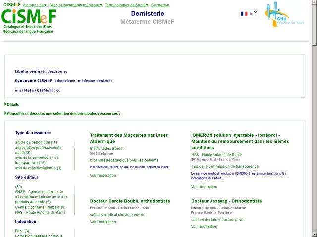 Odontologie en france