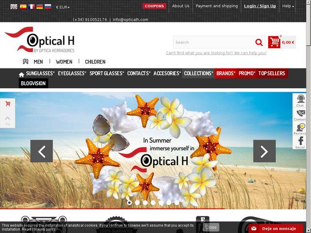 Optical h