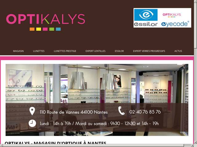 Optikalys - opticien à nantes