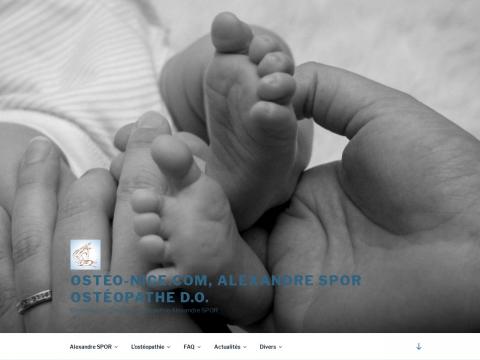 Alexandre SPOR Ostéopathe D.O, 