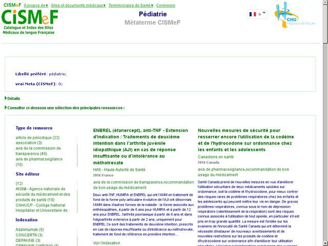 Pédiatrie en france