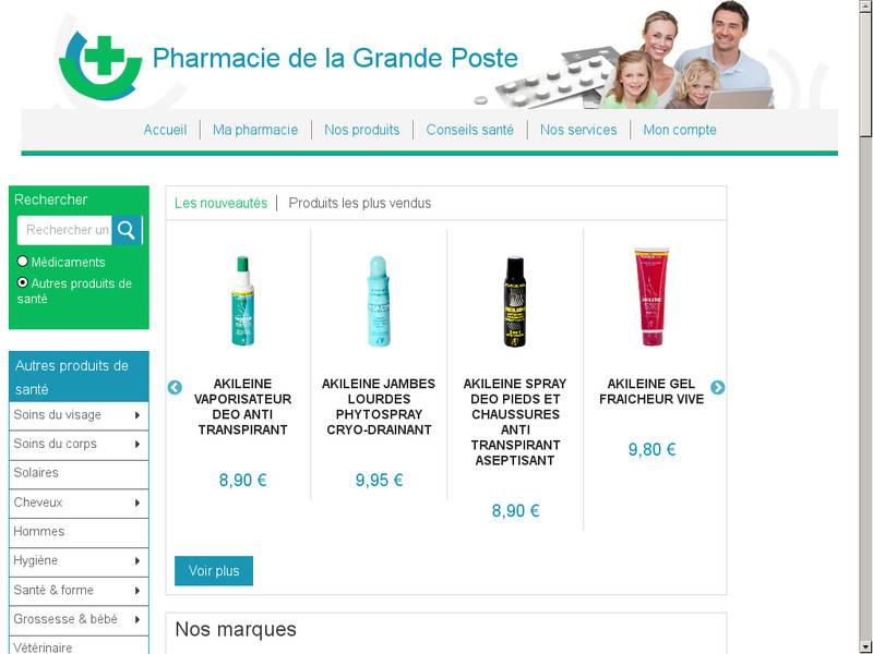 PHARMACIE DE LA GRANDE POSTE