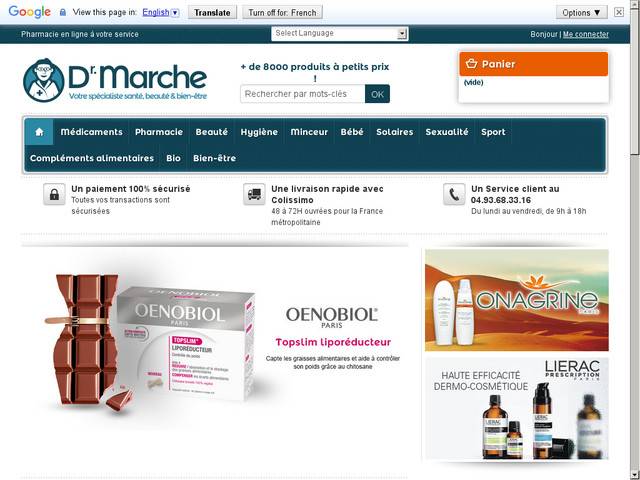 Pharmacie marche