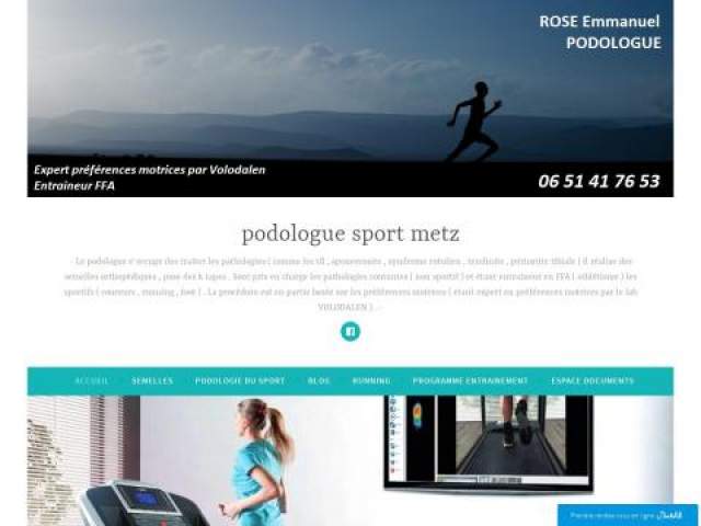 Podologue du sport metz