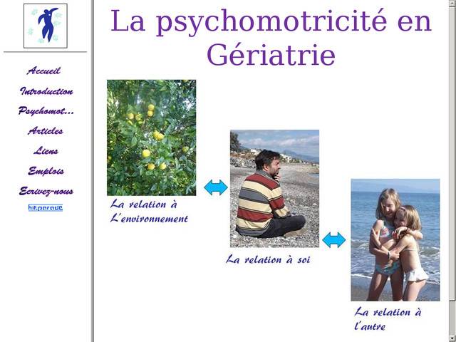 Psychomotricité en gériatrie