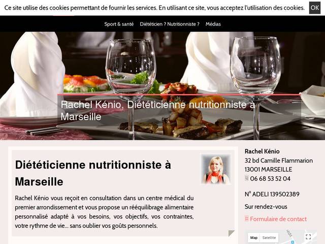 Rachel kénio, diététicienne nutritionniste