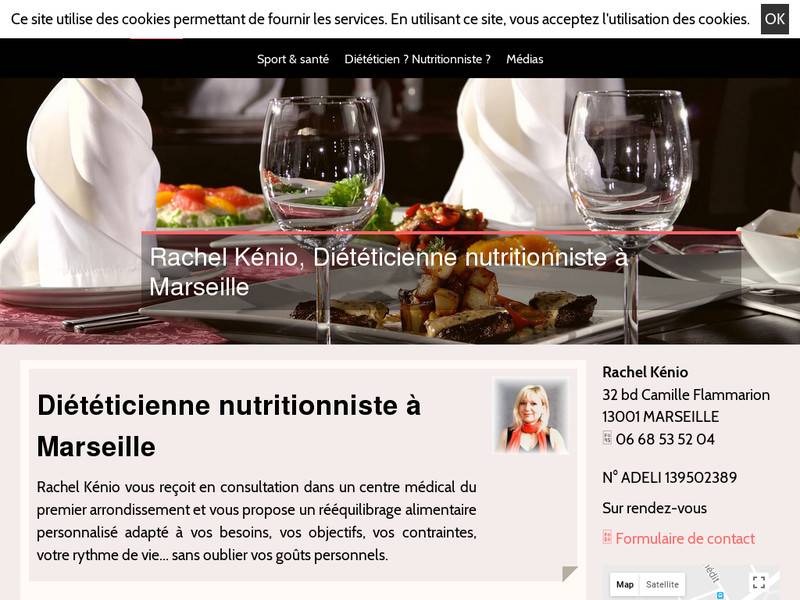 Rachel Kénio, diététicienne nutritionniste