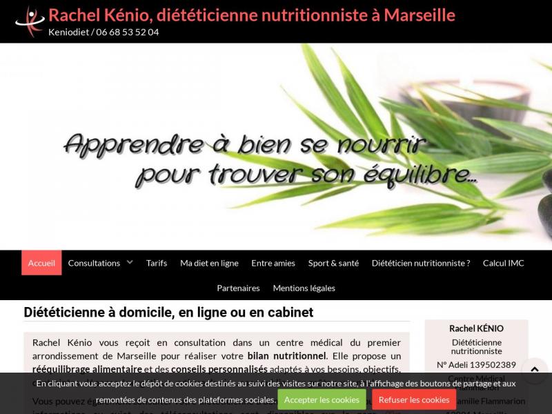 Rachel kénio, diététicienne nutritionniste en ligne