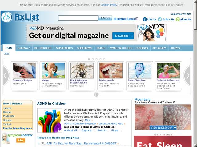 Rxlist : the internet drug index