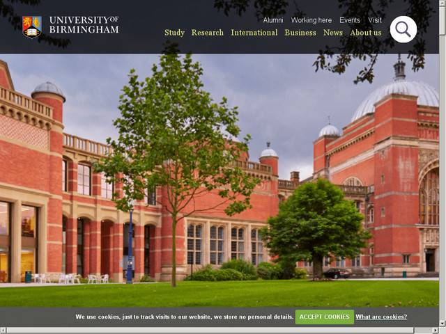 School of biological sciences, the university of birmingham